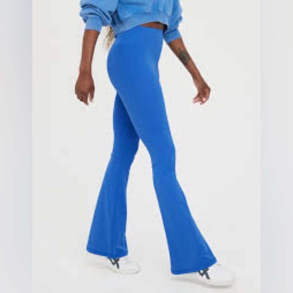Aerie flared high waisted leggings